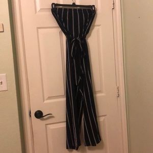 Strapless jumpsuit